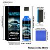 Quick Glass Oil Film Removal Car Glass Oil Film Cleaner 150ml Auto Cleaning Agent With Cloth And Sponge Car Accessories