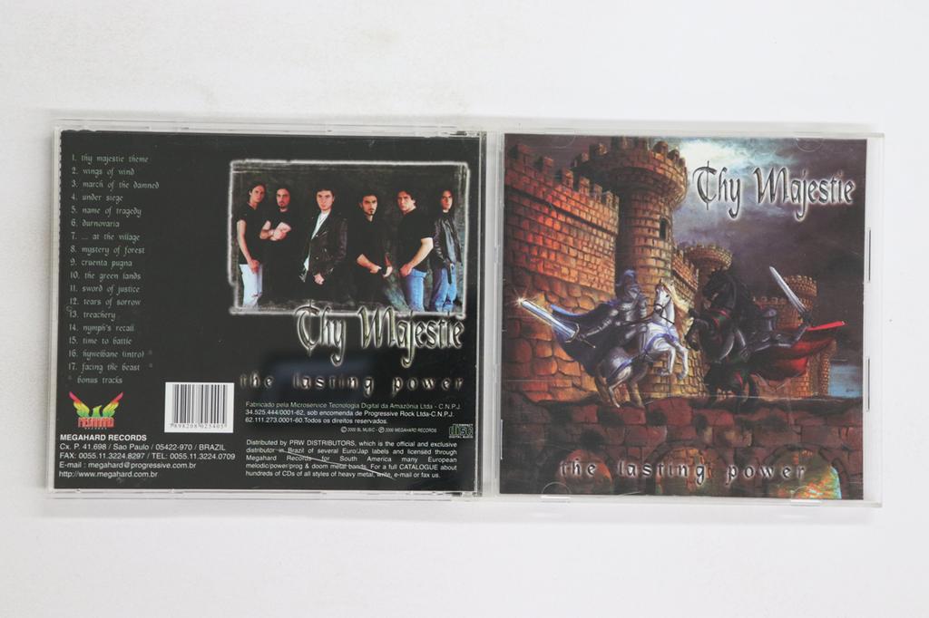 CD THY MAJESTIE - Lasting Power MHR040 MEGAHARD 2000 Brazil Metal Used