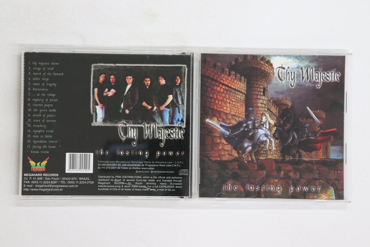 

CD THY MAJESTIE - Lasting Power MHR040 MEGAHARD 2000 Brazil Metal Used