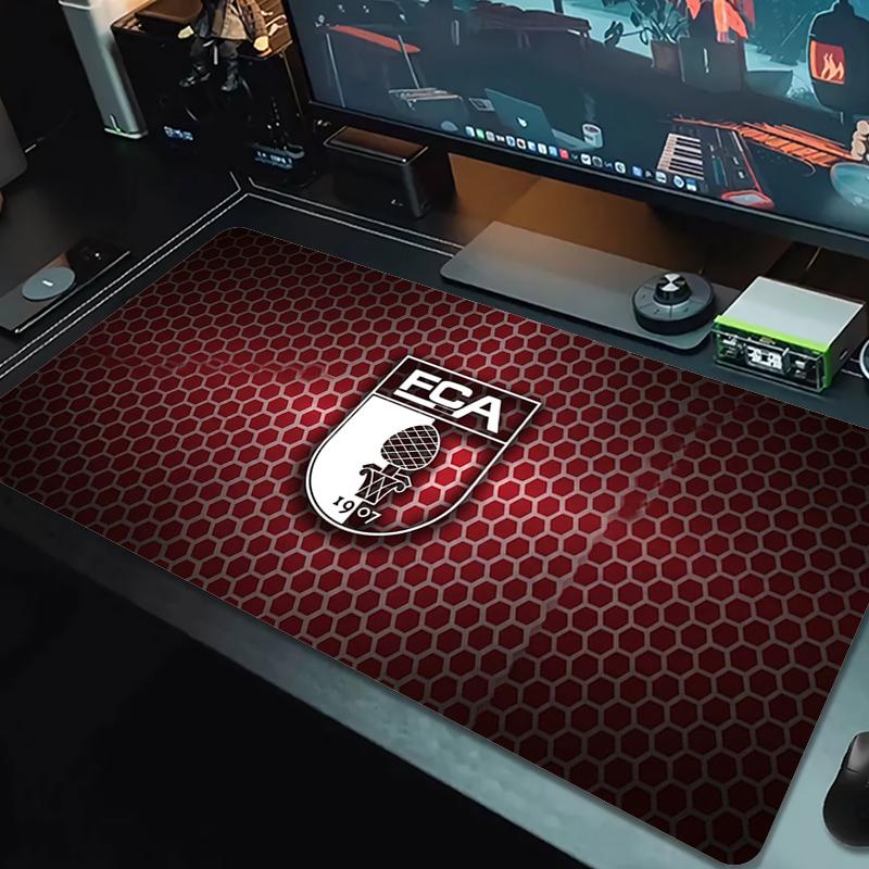 FC Augsburg Mouse Pad Large Gaming Table Cushion Non-slip Laptop Tablet Big Mousepad XXL Mat Mini PC Playmat With Lock edge_xia