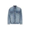 Balenciaga Large Fit Grafitti Backlogo Denim Jacket 678354TDW143341