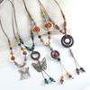 Jingdezhen ceramic necklace popular hand-woven jewelry literary gifts merchandise antique beaded girls