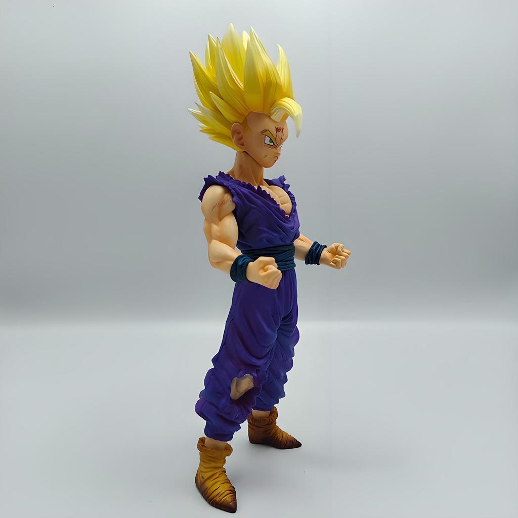 24cm Dragon Ball Gohan Standing Position Super Saiyan 2 Anime Figure Model Statue Collection Desktop Decoration Ornament Toys