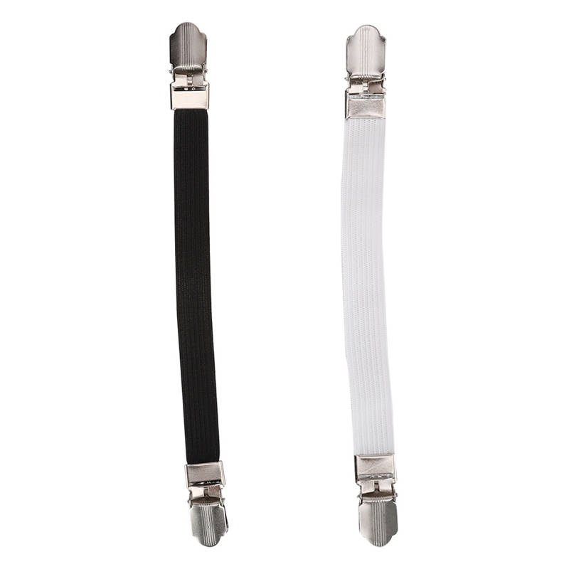 4pcs Elastic Bed Sheet Grippers Double Head Clips Gripper Holder Suspender Bed Sheet Fasteners Home Textiles Organize Gadget