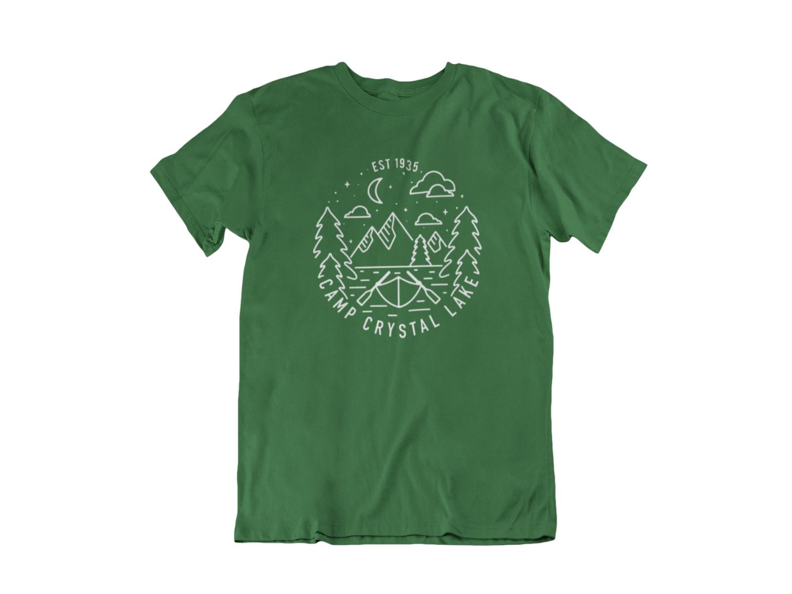 Camp Crystal Lake Horror T-shirt XL