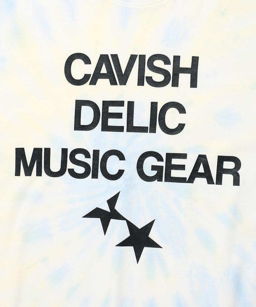 CAVISH Delic Dyed Ss Tee Blue(Cv2Fmut510A)