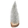 Christmas Tree with LED Lights On a Wooden Trunk, Battery-Powered, 30 Cm