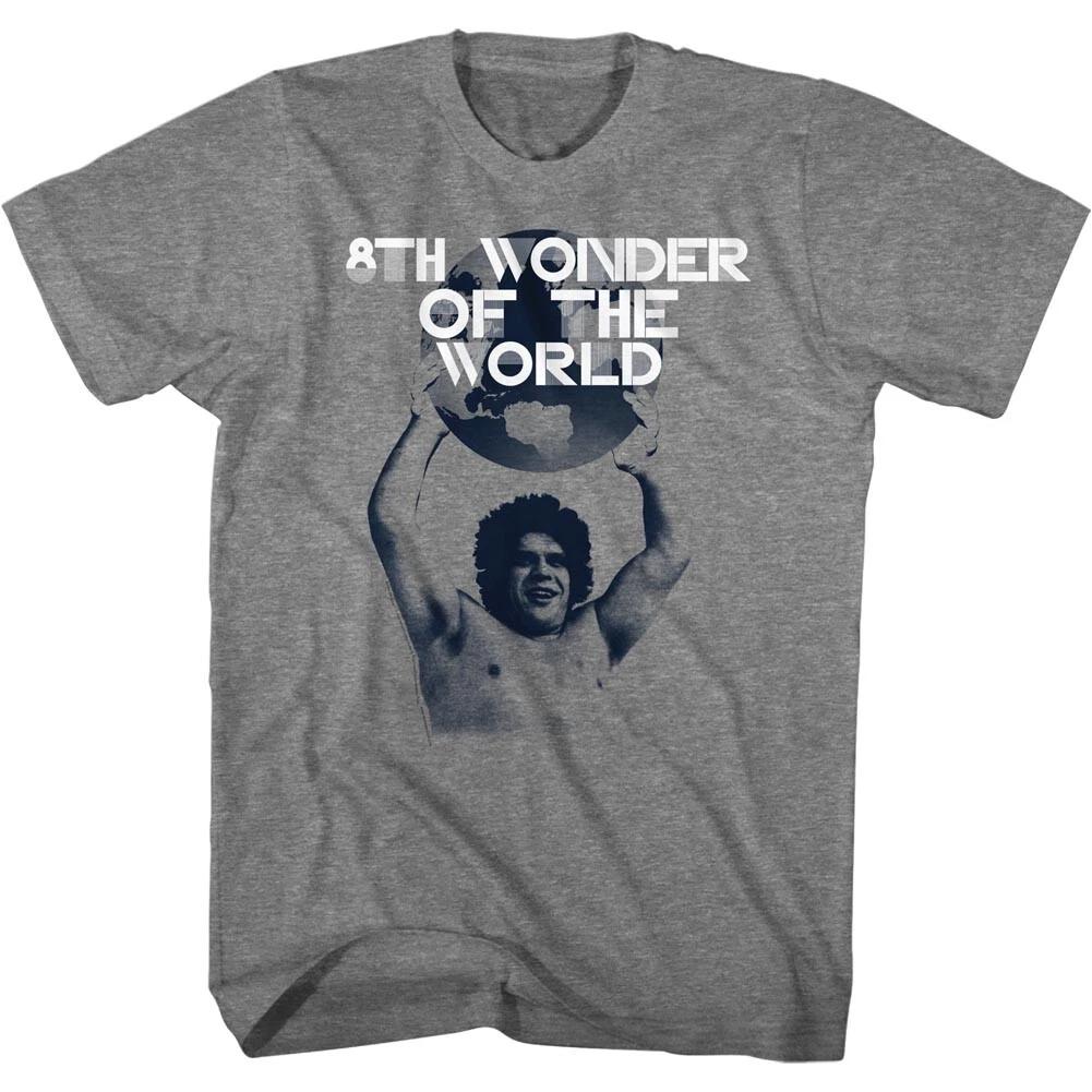

Andre The Giant The 8th Wonder Holding The World Shirt Men s T Shirt 4XL