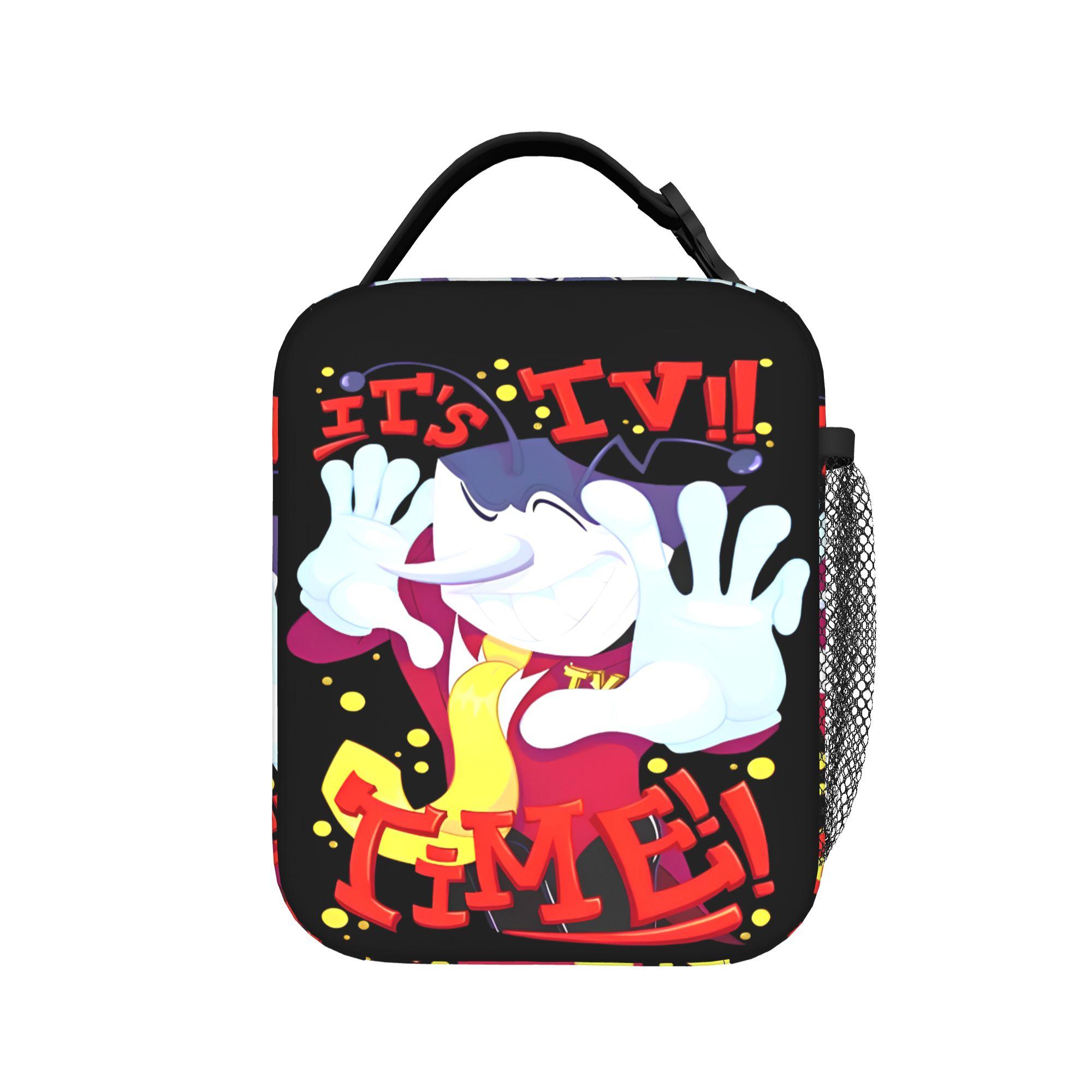 Sac à lunch isotherme Deltarune Sac thermique réutilisable, Contenant à lunch Boîte à lunch grande capacité Sac fourre-tout Sacs de rangement pour aliments One Size