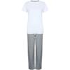 Towel City Womens/Ladies Heather Long Pyjama Set