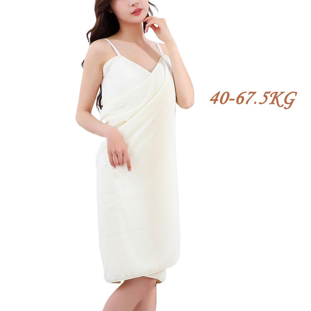 Wearable Bath Towel for Women Quick Drying Bath Robe for Shower Lightweight Comfortable Cover Wrap for Pool Spa Swim Bathroom