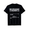 Knee Replacement Recovery Graphic Tshirt Men Cotton Casual Crewneck Short Sleeve Tee Funny Surgery Gift Breathable Summer Top