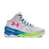 Under Armour Curry 2 Retro Splash Party Unisex White Multi Basketball Shoes 3026305-100