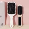 2pcs Kpop Hair Brush Set | Anti-Static Brush, 2-in-1 Foldable Comb w/Mirror | Kpop Fan Gift, Special for Real Hair Wigs