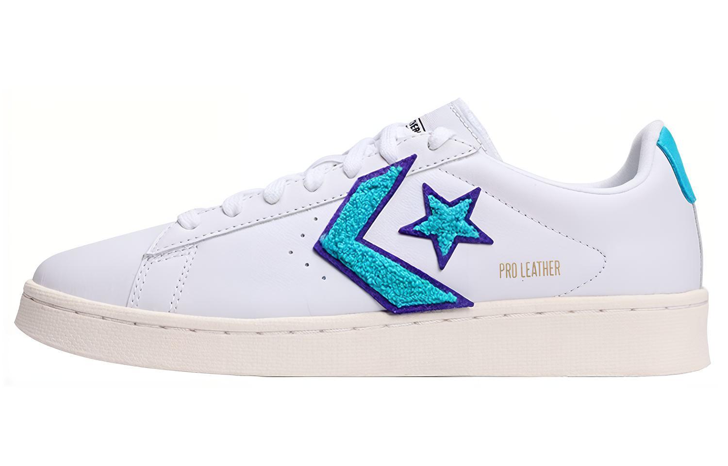 Converse Pro Leather Ox White Deep Wisteria 35