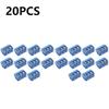 10Pcs PCB Mount Screw Terminal Block Connector Straight Pin 2P 3P KF301 PCB Screw Terminal Block Wire Connector for Arduino