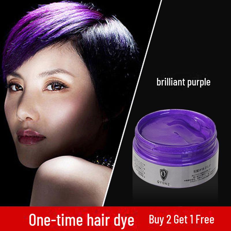 "Granny Grey Hair Wax.": Dočasné barevné stylingové bahno pro muže a ženy"