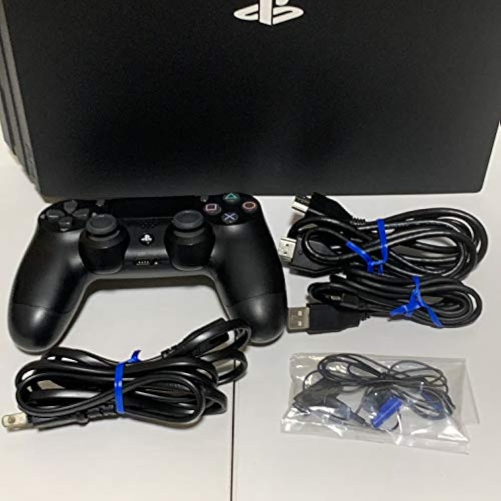 PlayStation 4 Pro Jet Black 1TB (CUH-7200BB01) [Discontinued by Manufacturer]