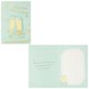Sanrio Message Champagne Glass Greeting International Shipping SANRIO 615480 Card, Celebration, Card, Available, AV226-3