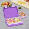 Bento Lunch Box with  Compartments Lunchable Food Container Microwave  Dishwasher Snack Food Container for School Picnic Box