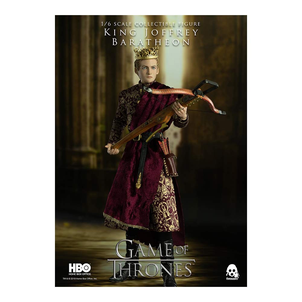 threezero Game of Thrones: Joffrey Baratheon 1:6 Scale Collectible Figure, Multicolor