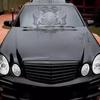 Front Grille Bumper Grill Gt Style ABC Glossy Black for Mercedes Benz E-Class W211 E200 E230 E240 E280 E350 2006-2008