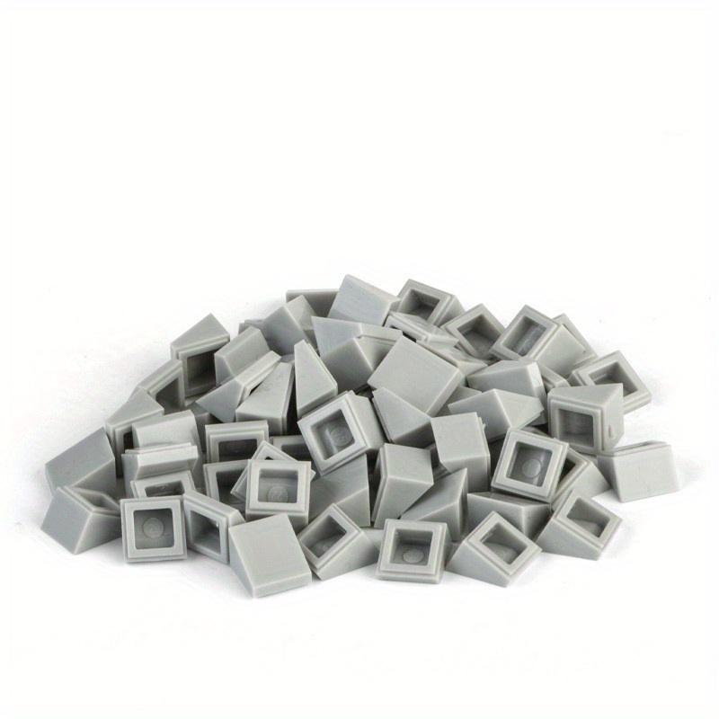 100 Pcs Slope 30° 1x1x2/3 Brick High-Tech Changeover Catch for Building Blocks Parts Educational Toys Children Gifts 54200