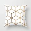 Geometric Cube Print Pillowcase Car Ornaments Office Living Room Home Pillowcase
