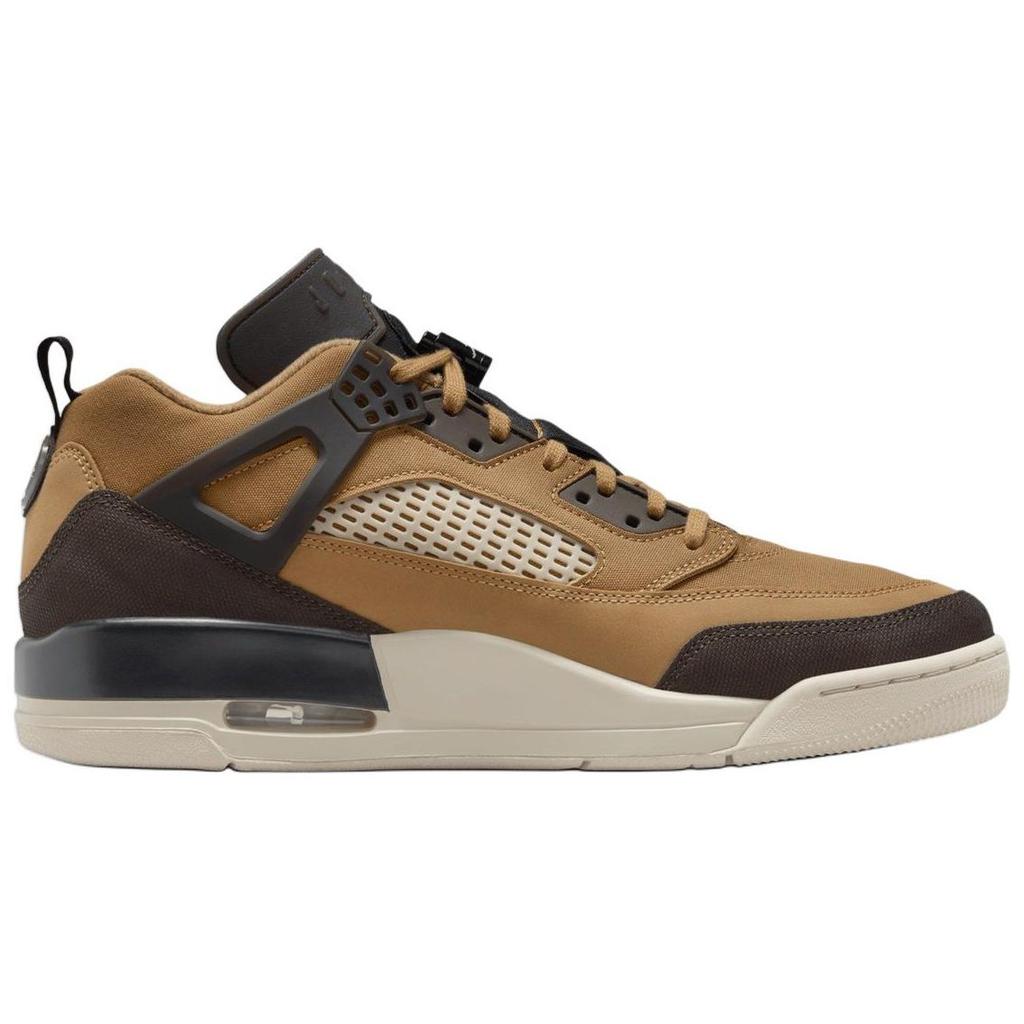 Air Jordan Spizike Low Flax Unisex Sneakers Brown Baroque-Brown Black FQ1759-202