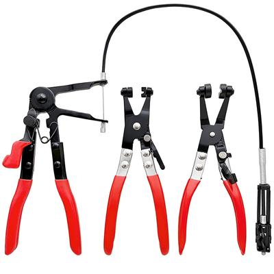 3PC Auto Tubo Pinze Fascio Morsetto Gola Tubo Morsetto Auto Idraulico Morsetto Hoop Morsetto Pinze Strumenti di Manutenzione Auto