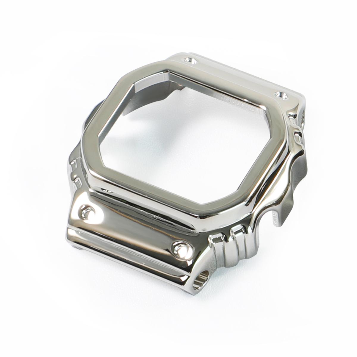 Compatible with DWN-5600 Stainless Steel ring watch case metal bracelet Accessorie DWN-56004PR/9PR/1PR Watch Metal case Necklace  DWN-5600-1PR