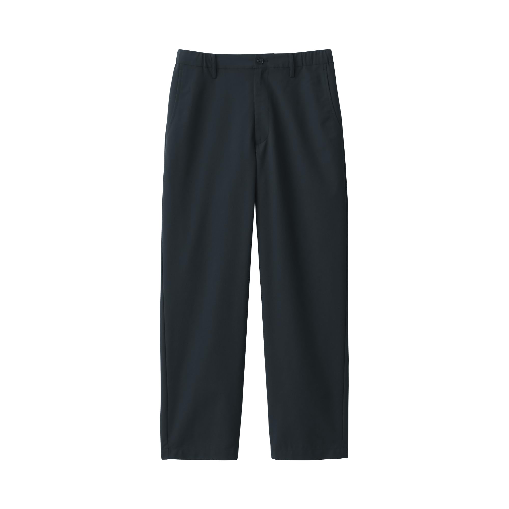 

MUJI Широкие зауженные брюки AE0Y5A4A Темно-синий L Мужские Мужские Мужские