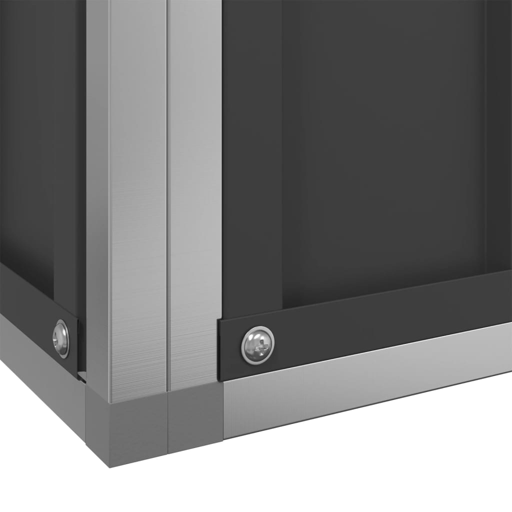 Vidaxl Aviary with Extension, Silver, 209X203X216 Cm, Steel