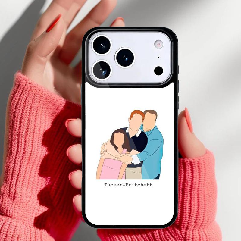 

Modern Family Phone Case for iPhone 17 Air 16e 15 14 13 Pro Max Back Cover for 12 11 Pro Coque iPhone 15 Plus