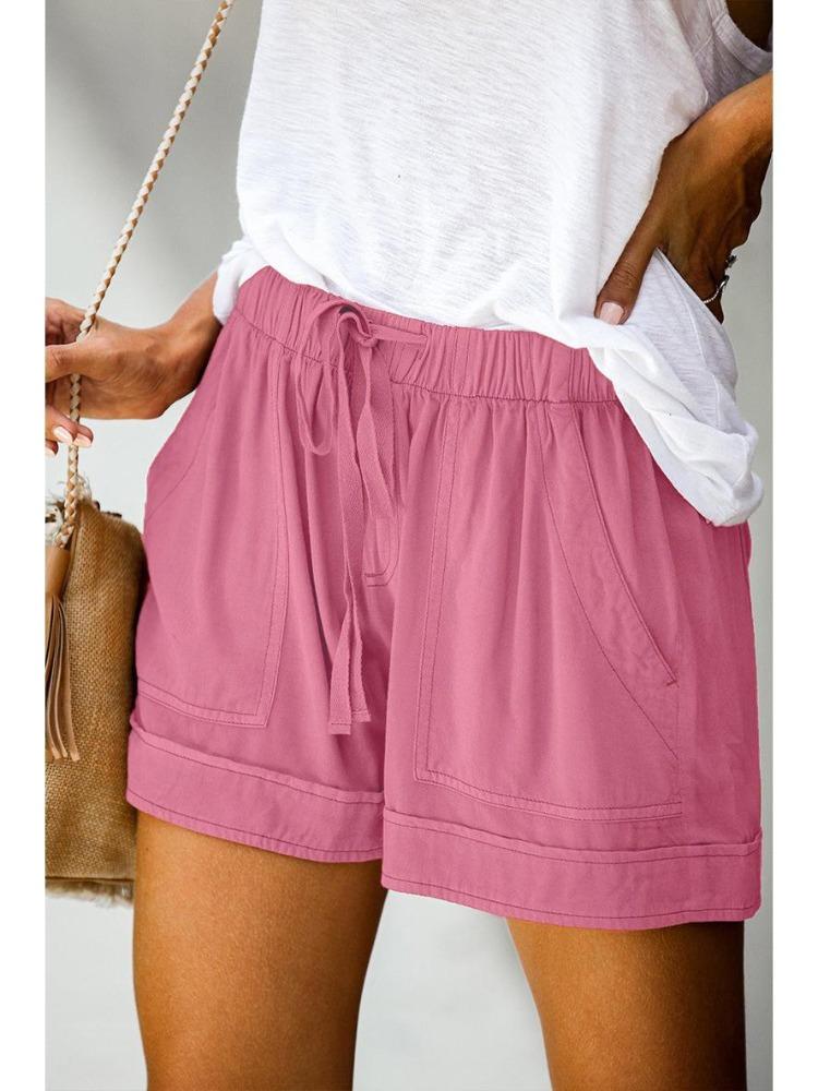 High Waist Summer Casual Lace Wide Leg Shorts