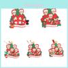 Charming 2020 Christmas Tree Hanging Ornament Perfect For Diy Family Name Personalization