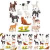 Realistic Pvc Farm Animal Model Set With Cats Dogs Pigs Goats And More For Playtime Fun