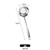 Zhishi 304 Stainless Steel Fine Mesh Skimmer Spoon Set
