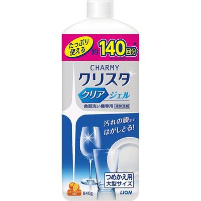 Charmy Crystagel Charmy Crysta Clear Gel Απορρυπαντικό Πλυντηρίου Πιάτων Αναπλήρωση 840g [Μεγάλη Χωρητικότητα]