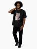 Wild Life Snow leopard portrait Oversized Unisex T-Shirt