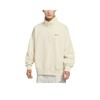 Men's Pullover Stand Collar Letter Long Sleeve Sweatshirt In