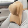 High Density Leather Headrest Cushion with Adjustable Strap Slow Rebound Car