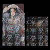 50pcs 61x88mm Clear Matte PP Photo Sleeves Sweetheart Foil Holographic Flashing for Kpop Board Game Trading Card Protector Cover