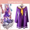 Exquisites No Game No Life Shiro Schüleruniform Cosplay Hemd und Krawatte Set