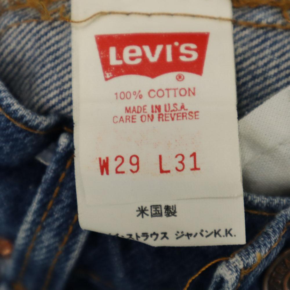 Levi's 90s Made in USA Old Straight denim pants W29 Women Used