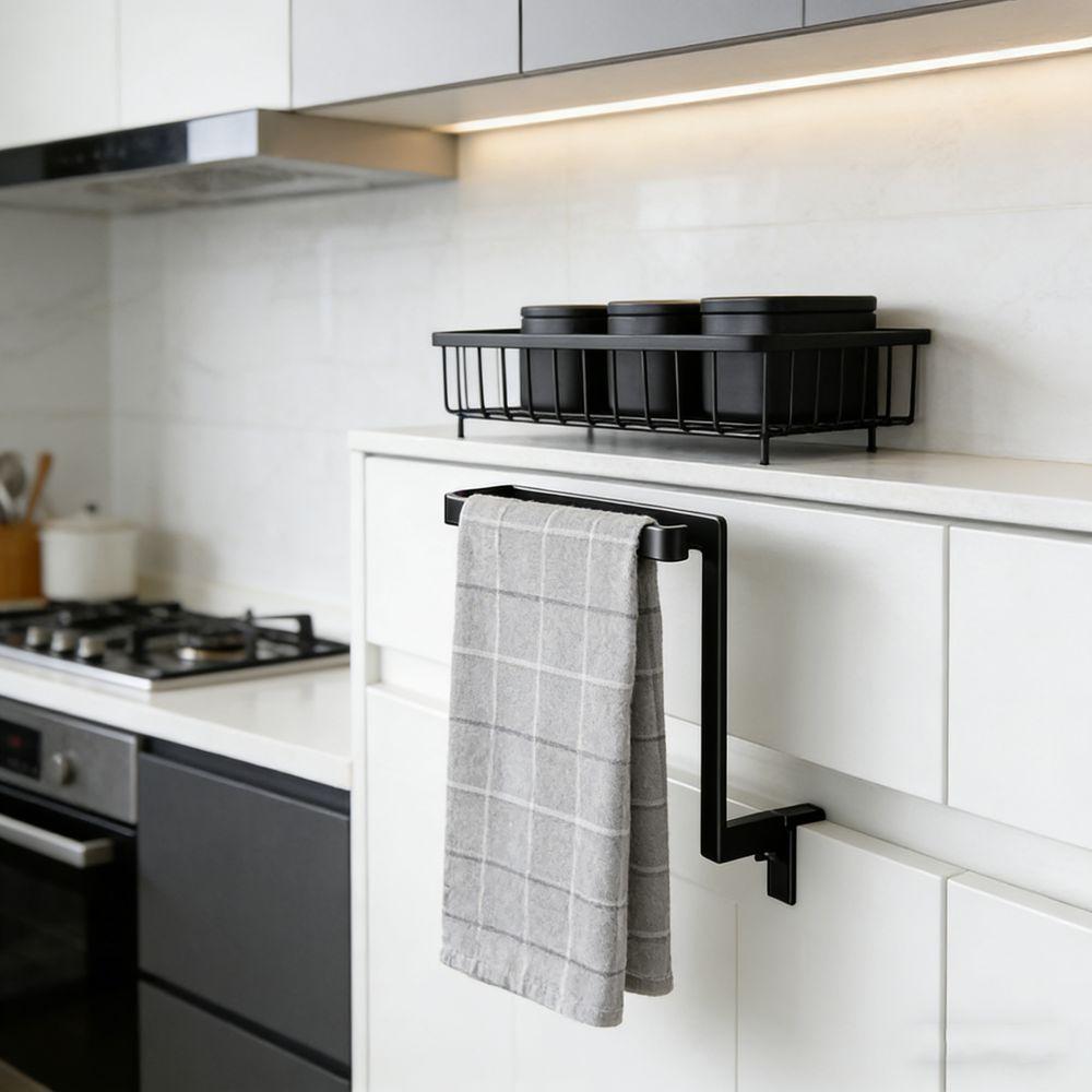 Aufsteckbarer Handtuchhalter Ohne Bohren Hängender Handtuchständer Stabiler Handtuchaufbewahrungsständer Wohnungswesen