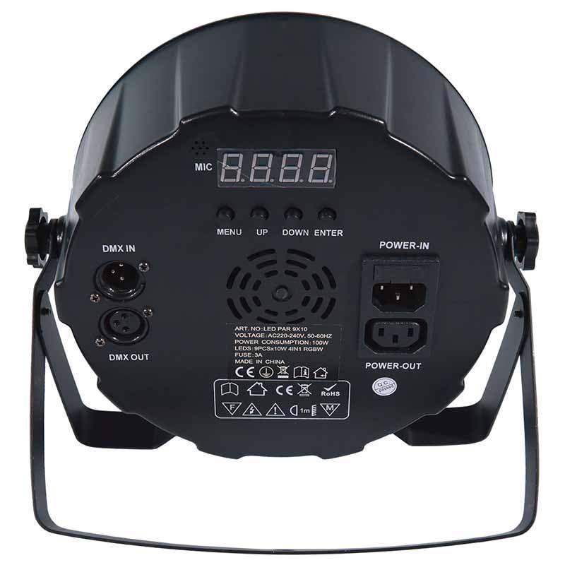 Light4Me Led Par 9X10W Mkii Rgbw Pilot Ir