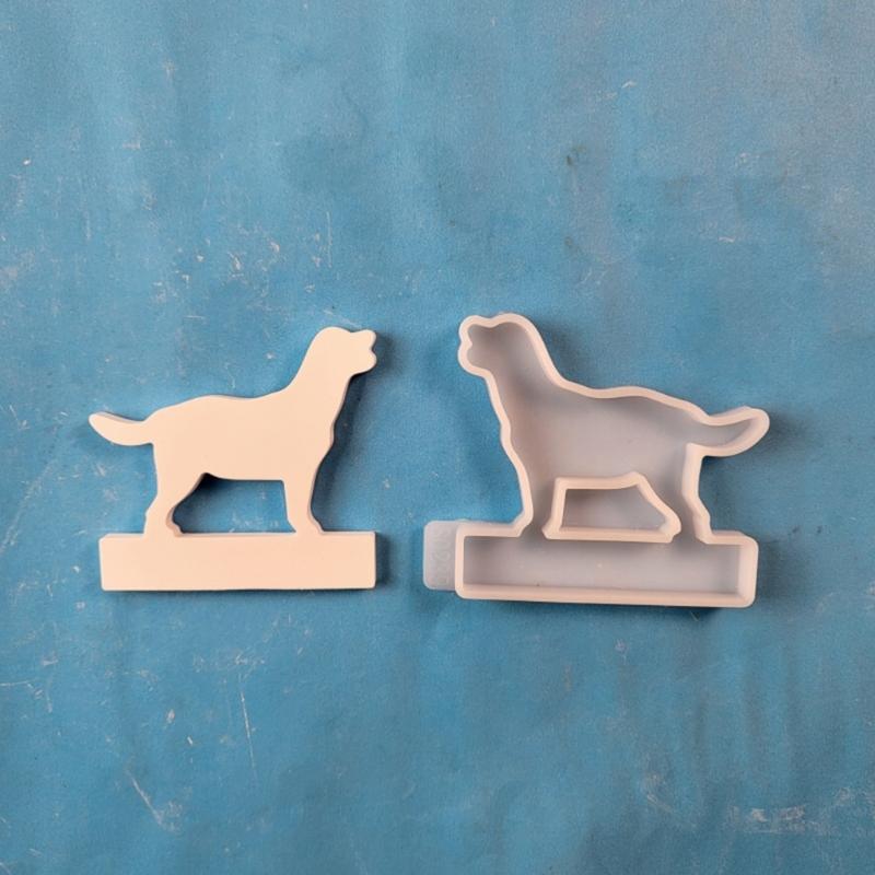 Cats Resin Molds Dog Silicones Molds for Making Tealight Holder Decorations Holiday Gift Room Decorations DIY Craft