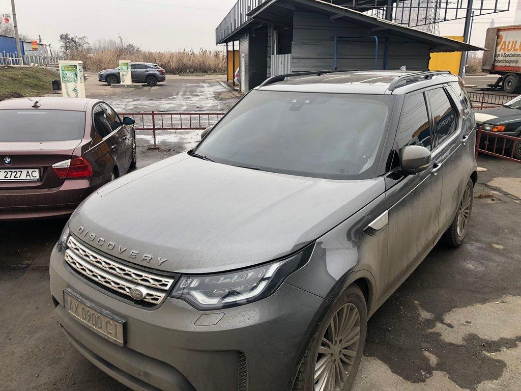 

ОЕМ рейлінги (2 шт) Чорні для Land Rover Discovery V