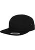 Flexfit Yupoong Classic Jockey Cap 5 Panel Strapback Kappe One Size Black